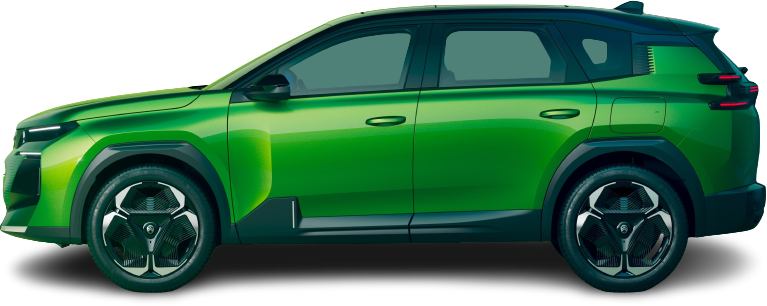 Фотография Citroën C5 Aircross Comfort Range (2025-…) сбоку на прозрачном фоне