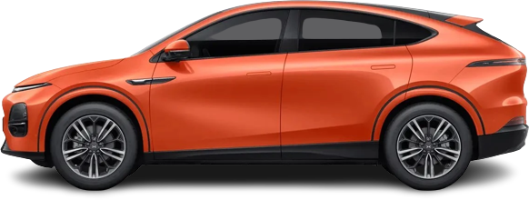 Фотография XPENG G6 AWD Performance (2024-...) сбоку на прозрачном фоне
