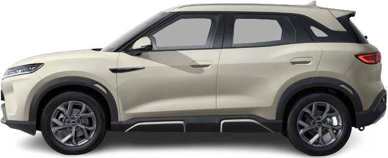 Фотография BYD Atto 2 Active FWD (2025-…) сбоку на прозрачном фоне