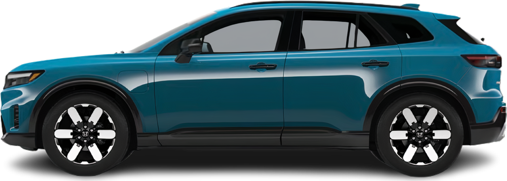 Фотография Honda Prologue FWD (2025-...) сбоку на прозрачном фоне
