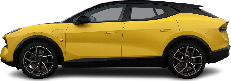 Фотография Lotus Eletre 600 (2023-…) сбоку на прозрачном фоне