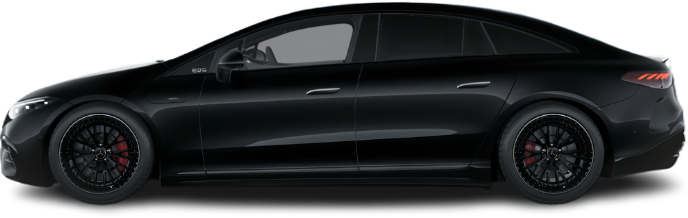 Фотография Mercedes EQS AMG 53 4MATIC+ (2022-2024) сбоку на прозрачном фоне