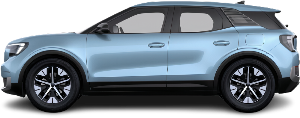 Фотография Ford Explorer EV Extended Range RWD (2024-…) сбоку на прозрачном фоне