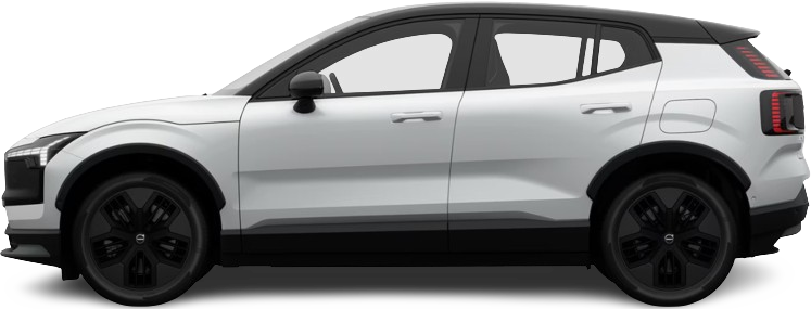 Фотография Volvo EX30 Cross Country (2025-…) сбоку на прозрачном фоне