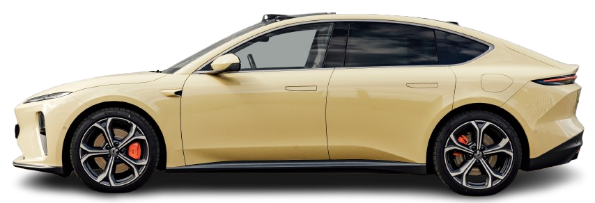 Фотография NIO ET5 Standard Range (2022-…) сбоку на прозрачном фоне