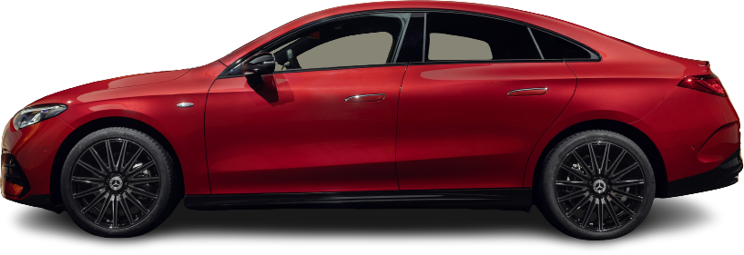 Фотография Mercedes CLA 350 4MATIC (2025-...) сбоку на прозрачном фоне
