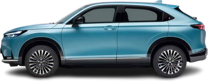 Фотография Honda eNy1 (2023-…) сбоку на прозрачном фоне