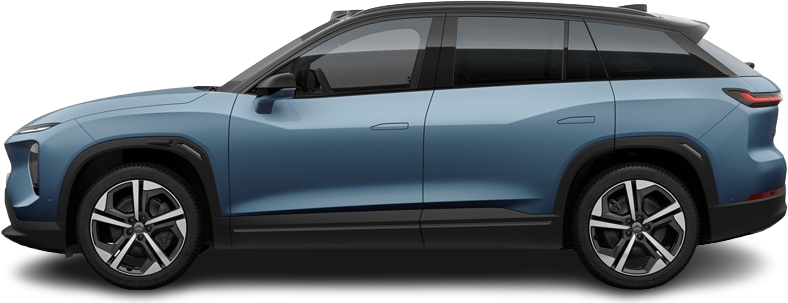Фотография NIO EL7 Long Range (2022-…) сбоку на прозрачном фоне