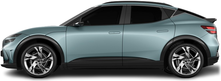Фотография Genesis GV60 Standard RWD (2022-…) сбоку на прозрачном фоне
