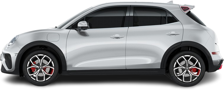 Фотография GWM ORA 03 GT (2023-…) сбоку на прозрачном фоне