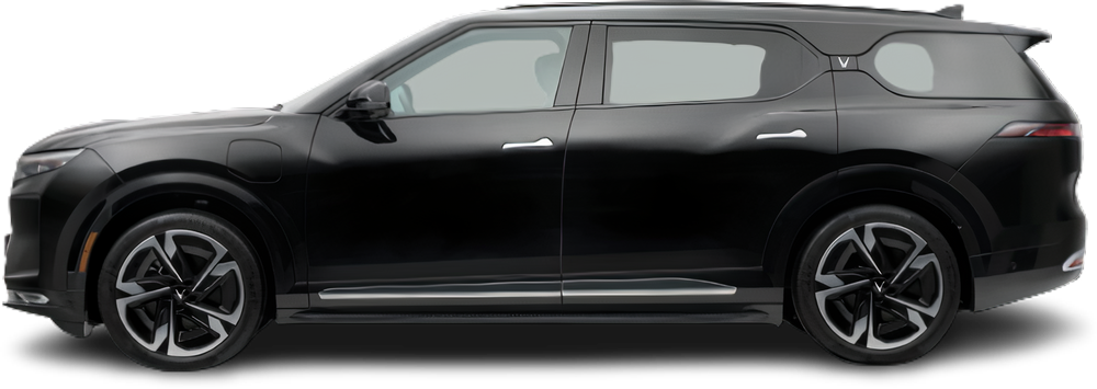 Фотография VinFast VF 9 Eco (2024-…) сбоку на прозрачном фоне