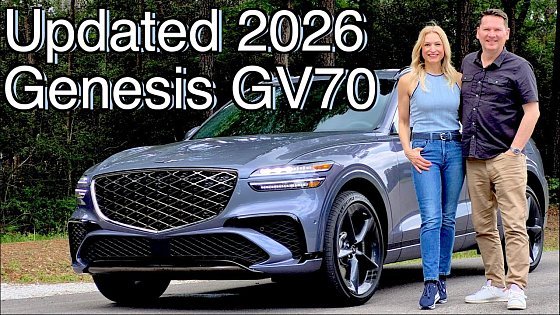 Video: Can you spot the difference? // Updated 2026 Genesis GV70 review