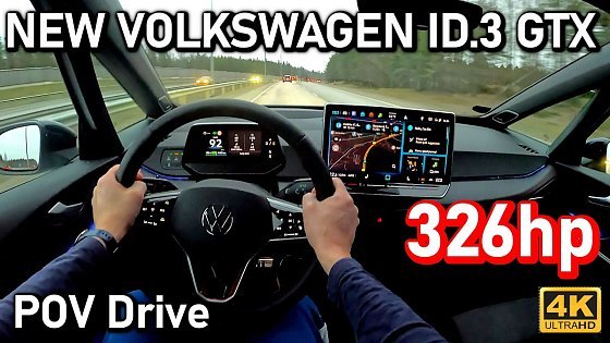Video: THE NEW 326hp Volkswagen ID.3 GTX POV Drive (2025)