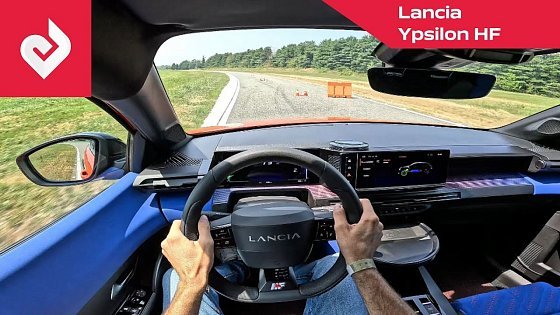 Video: POV Lancia Ypsilon HF | Walkaround, Cockpit, Driving on Track