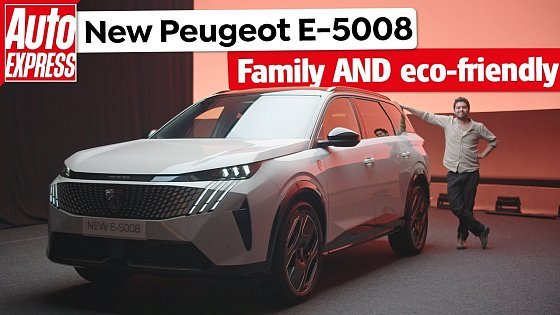 Video: New Peugeot E-5008 – a stylish seven-seat EV you might actually be able to afford