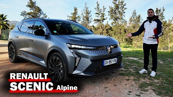 Video: Nouveau RENAULT SCENIC - Esprit ALPINE Essai Conso !