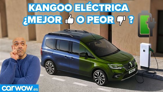 Video: NUEVA KANGOO ELÉCTRICA: UNA BUENA FURGONETA ELÉCTRICA CON LIMITACIONES INESPERADAS