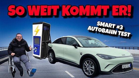 Video: E Auto Smart #3 Premium VOLL geladen LEER gefahren! Ladezeit Verbrauch Navi Software im Check.