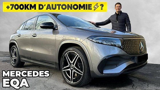 Video: Essai Mercedes EQA 2024 – Tesla enfin dépassée ? !