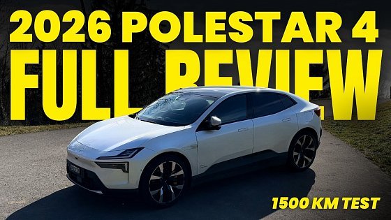 Video: 1,500 KM in the 2026 Polestar 4 — Full Review