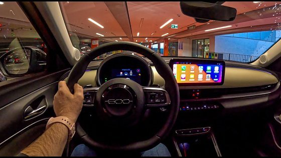 Video: Fiat 600 Night (1.2 hybrid 100 hp) | POV Test Drive #2436 Joe Black