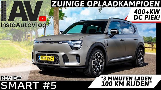 Video: 800 km in de SMART #5 | Ruime, zuinige & vooral loeisnelle lader