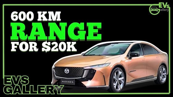 Video: Mazda's Affordable Electric Sedan