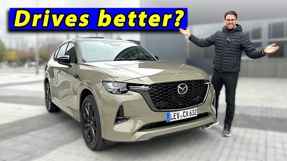Video: How much better? 2025 Mazda CX-60 update driving REVIEW 6-cyl vs 4-cyl