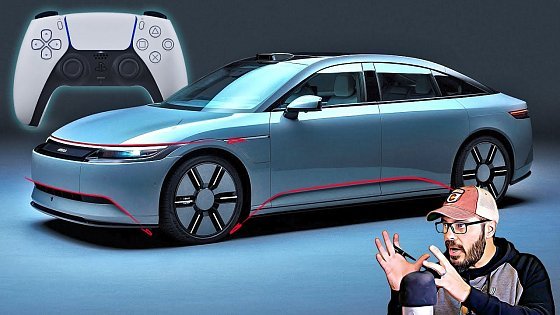 Video: Sony new EV drives with a PS5 controller?!