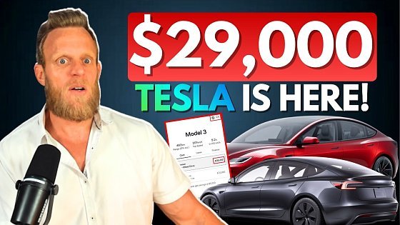 Video: Tesla SLASHES Price of Model 3 Premium By OVER 50% in Canada
