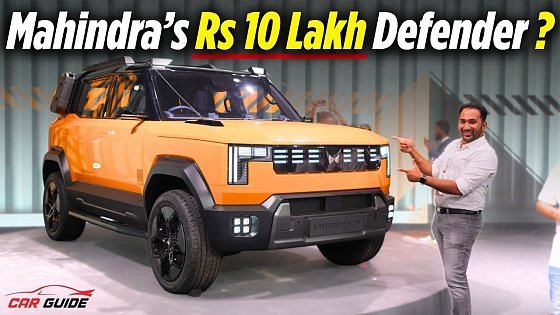 Video: Mahindra’s Mini Defender in 2027 ? Mahindra Vision S to Rival Thar & Jimny ? SUV in Rs 10 Lakh ? ?