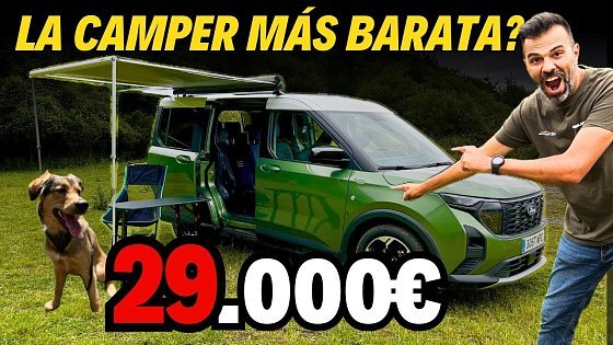 Video: ? Vivir 48 Horas en una Mini Camper con mi Perra ? ¡La más económica del mercado! #307