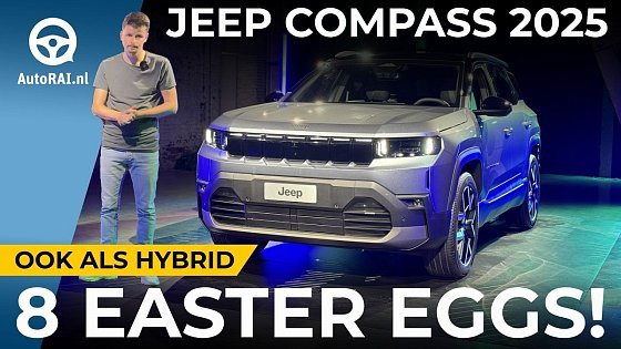 Video: JEEP Compass (2025): Belangrijkste feiten + 8 EASTER EGGS! - Eerste kennismaking - AutoRAI TV