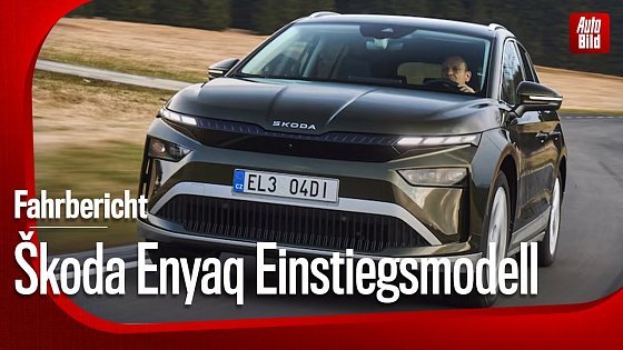 Video: Reicht das Enyaq-Einstiegsmodell? | Erste Fahrt mit Holger Preiss
