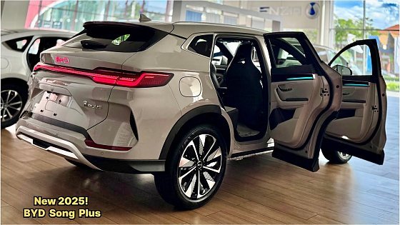 Video: New Arrival 2025! BYD Song Plus EV DMi : All-New Premium Comfort Interior and Exterior Walkaround