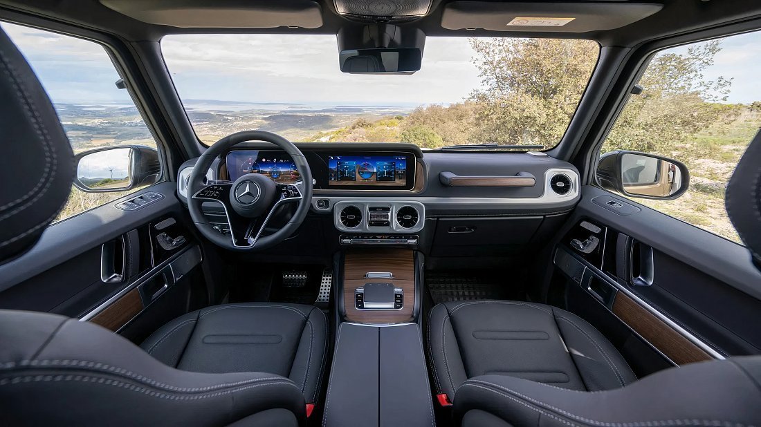 Фото Mercedes G 580 EQ (2024-…) интерьер