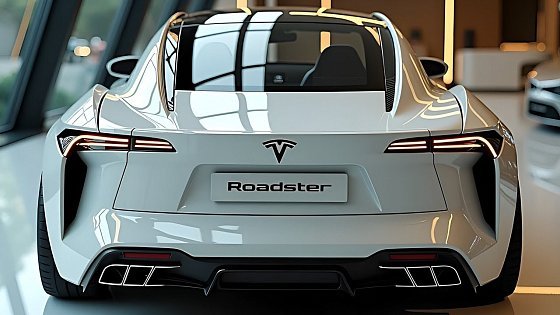 Video: Elon Musk’s Tesla Roadster 2025 Will Destroy Supercars!