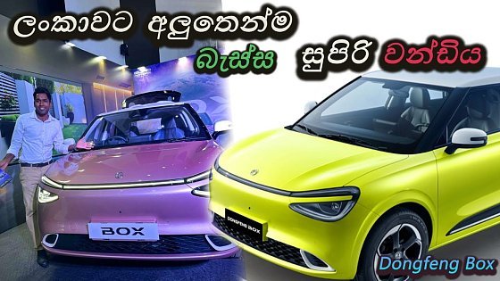 Video: Dongfeng Box EV Review | ලංකාවට අලුතෙන්ම බැස්ස EV Car එක | Sinhala Review