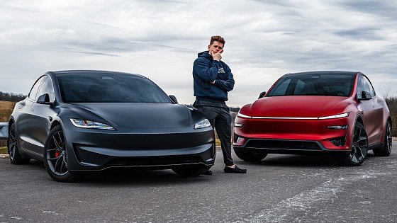 Video: Is Bigger Really Better? Tesla Model Y Performance vs Model 3 Performance