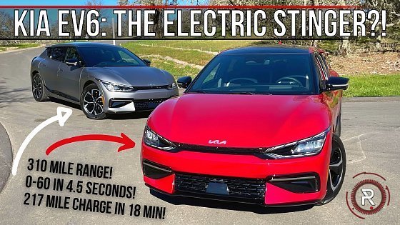 Video: The 2022 Kia EV6 GT-Line Is A Sporty Electric Stinger-Like Crossover