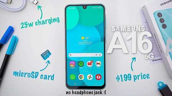Video: Samsung A16 5G Full Review! Here's What You Need To Know...