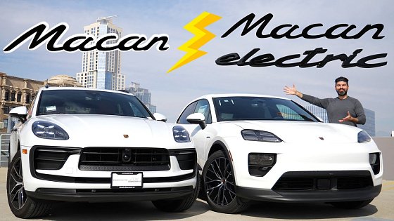 Video: Porsche Macan vs Macan Electric | Whats The Difference?