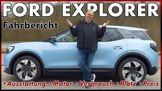 Video: Ford Explorer Extended Range RWD - Besser als VW ID.4 trotz gleicher Basis? Test Review Deutsch 2025
