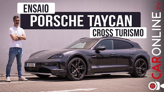 Video: NÃO QUERO PARAR de CONDUZIR o PORSCHE TAYCAN CROSS TURISMO!