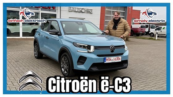 Video: Review Citroen e-C3 do you need more electric cars⁉️