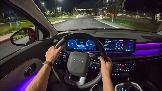 Video: 2026 Hyundai Ioniq 9 SEL - POV Night Drive (Binaural Audio)