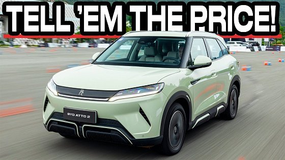 Video: This EV Could Be Really Cheap! (BYD Atto 2 2026 International Preview Drive)