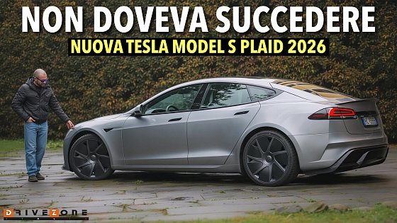 Video: L'UNICA che potrebbe FREGARMI davvero | Nuova Tesla Model S PLAID 2026