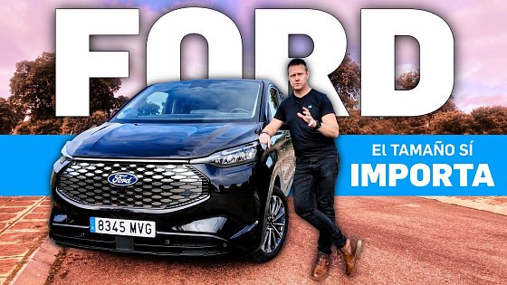 Video: Mejor que un SUV - Ford E-Tourneo Custom Eléctrico