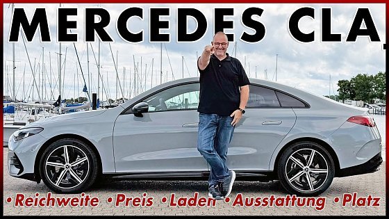 Video: Mercedes-Benz CLA 350 4MATIC Elektrisch - Das Coupé mit Elektroantrieb im Test | Review Deutsch 2025